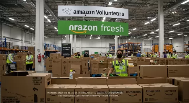 Amazon Taps Corporate Staff for Prime Day Grocery Deliveries Amidst Cost Cuts
